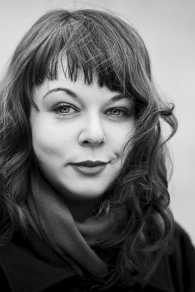 About Anett Alexandra Bulano portrait photography by Anna Försterling in black and white. Contact Anett Alexandra Bulano